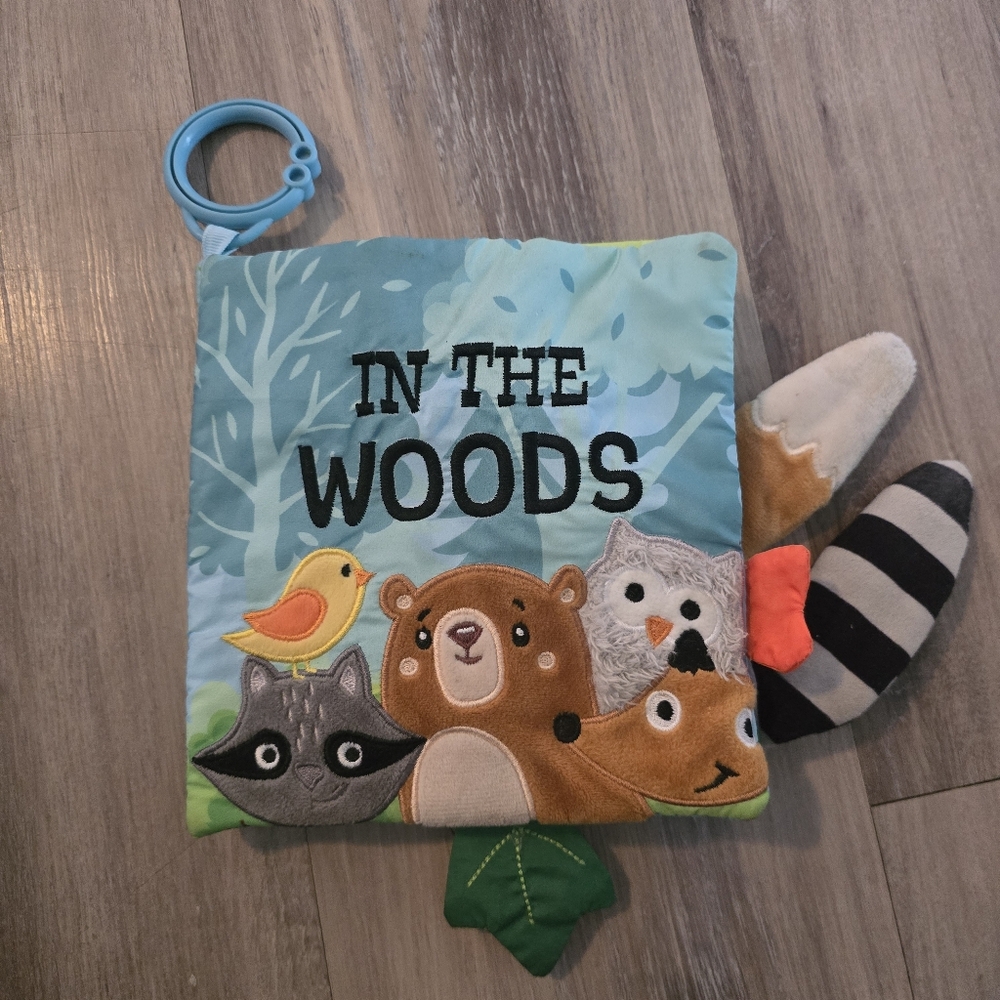 Spark Create Imagine Woods Soft Cloth Baby Book, 0 Months+